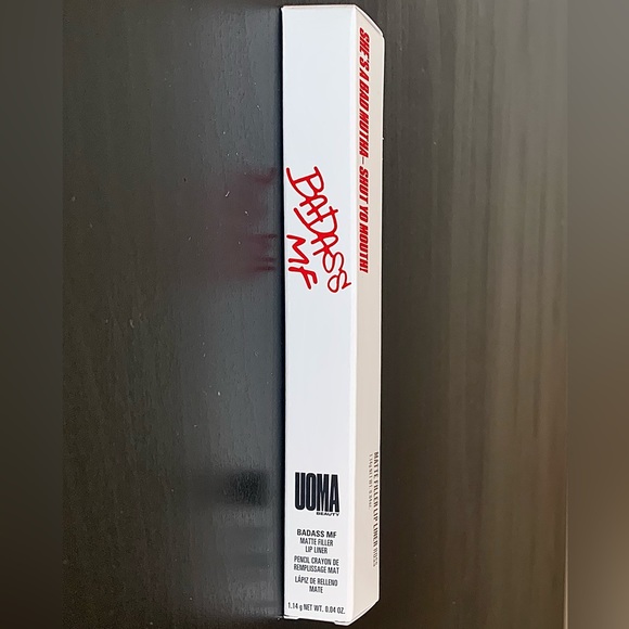 ✨Pick 5/$25- Uoma Beauty Badass MF Matte Filler Lip Liner in the shade “Ross.” - Picture 3 of 6